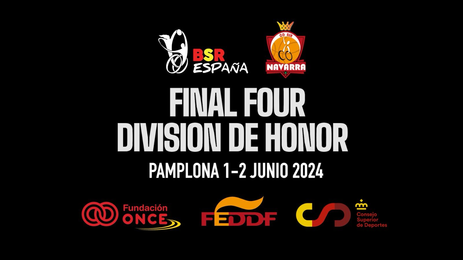 Pamplona, sede de la final four de División de Honor de BSR
